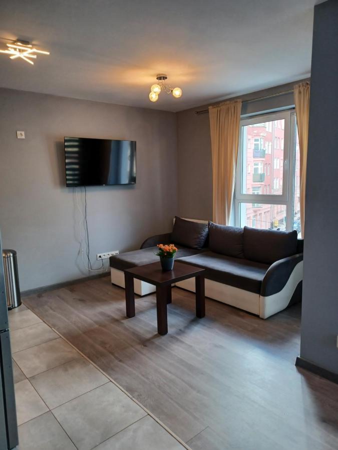 Centrum Apartament Z Parkingiem Szczecin Buitenkant foto